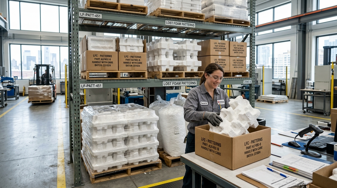 Foam for Lost Foam Casting Packaging and Storage