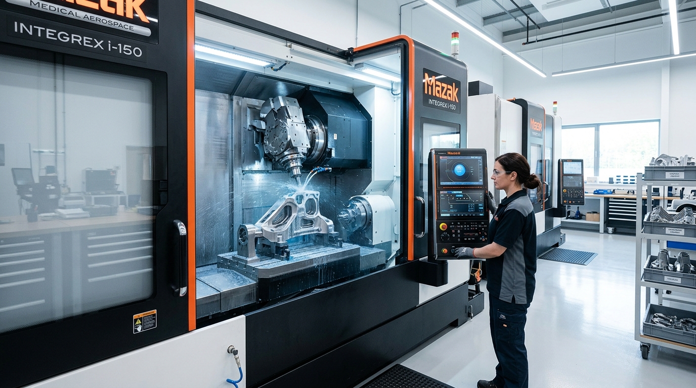 High-Performance Medical & Aerospace CNC Machining