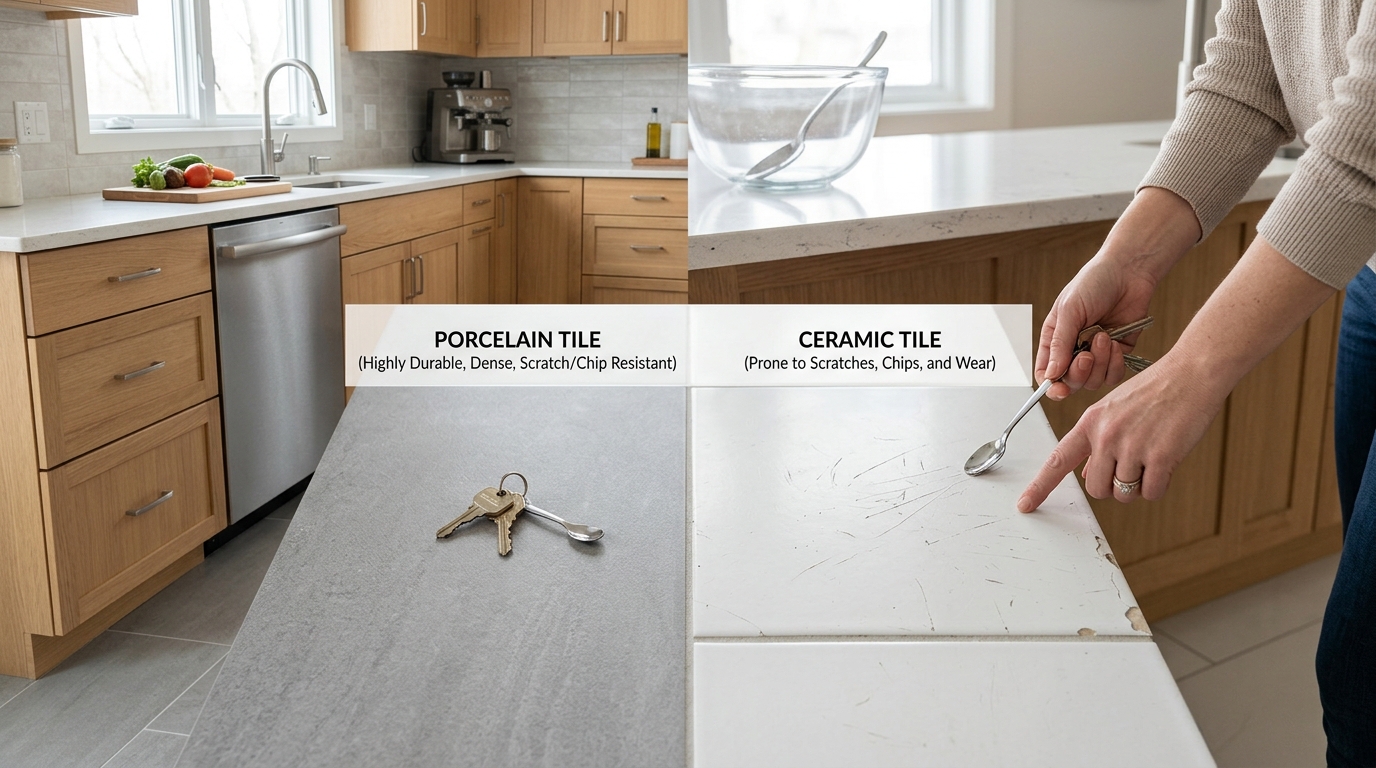 Porcelain vs. Ceramic Tile Durability