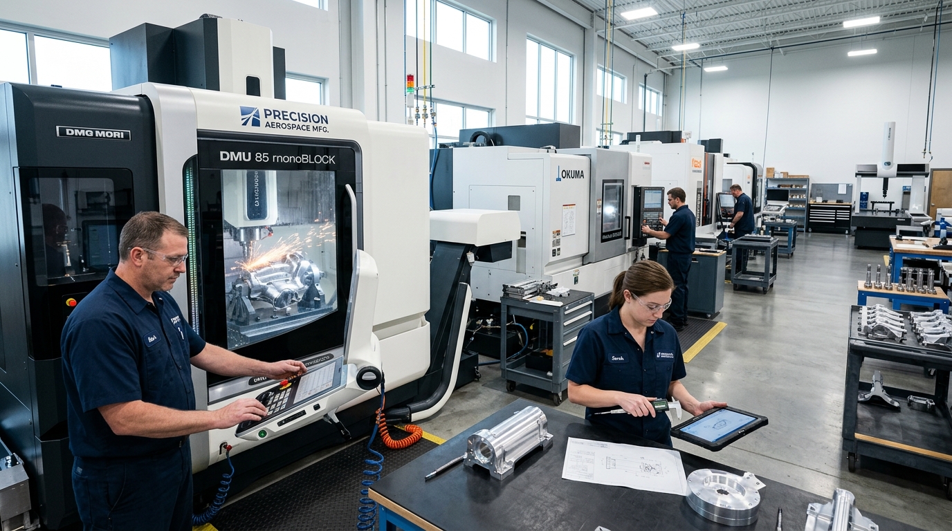 Precision machining companies serving aerospace and defense