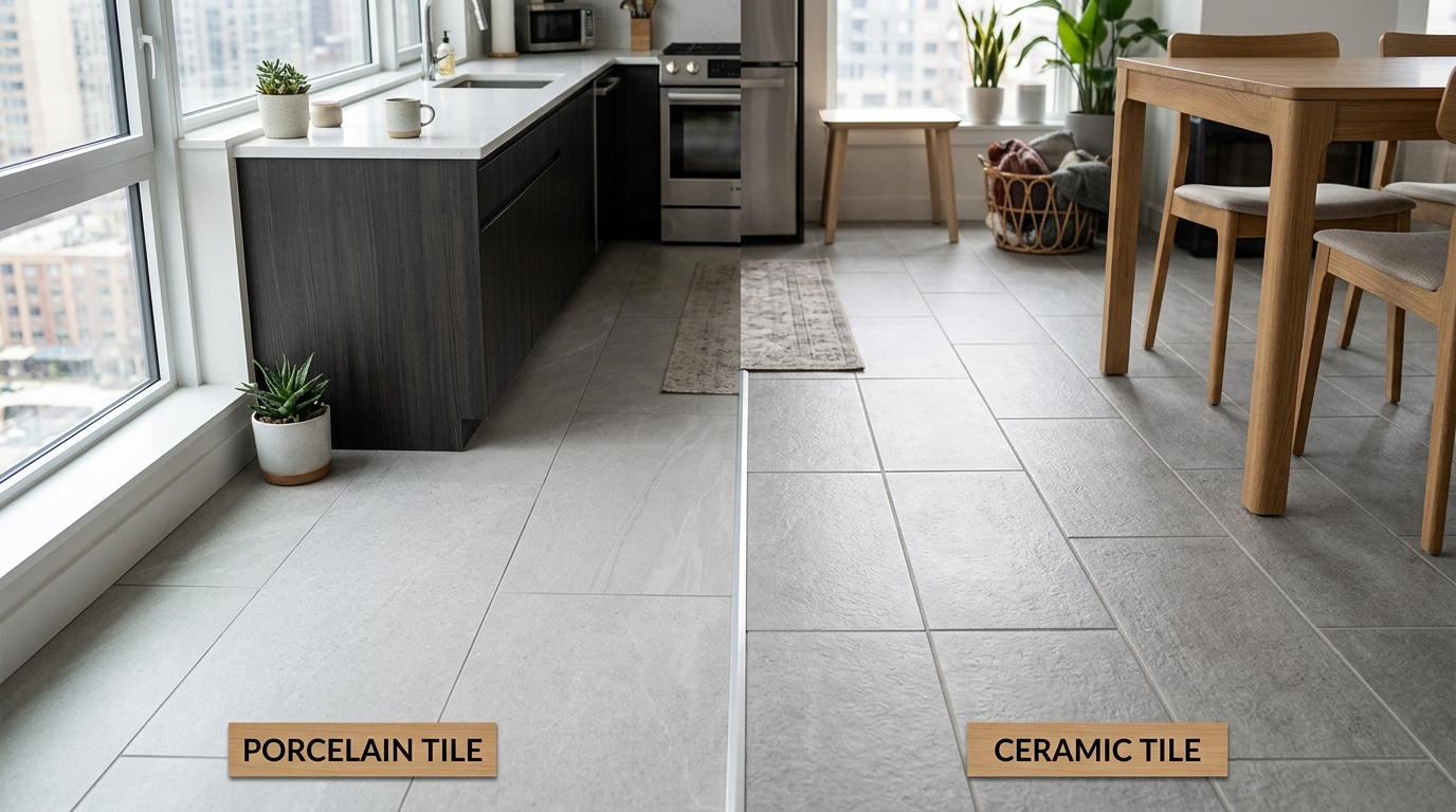 Porcelain vs. Ceramic Tile Comparison