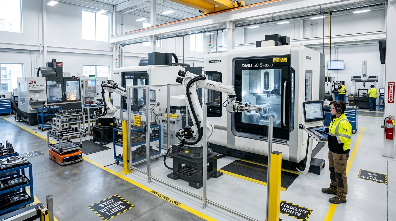 precision machining and manufacturing capabilities