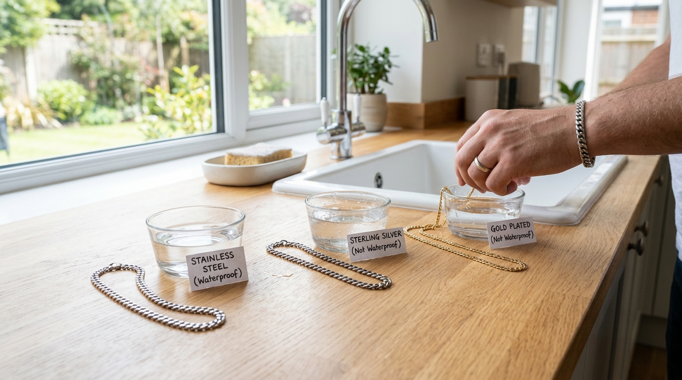 Сравнение водонепроницаемости ювелирных изделий из нержавеющей стали