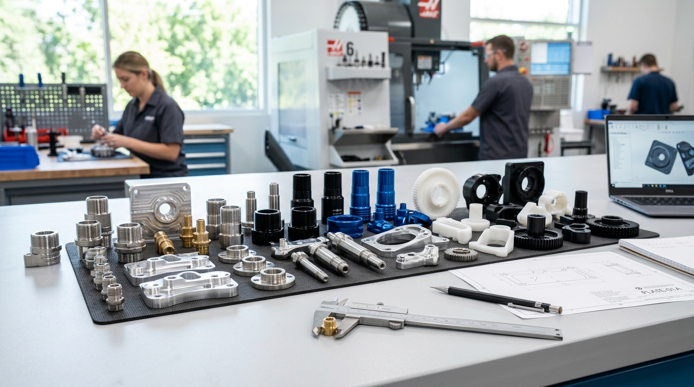Precision Metal & Plastic Machining Components