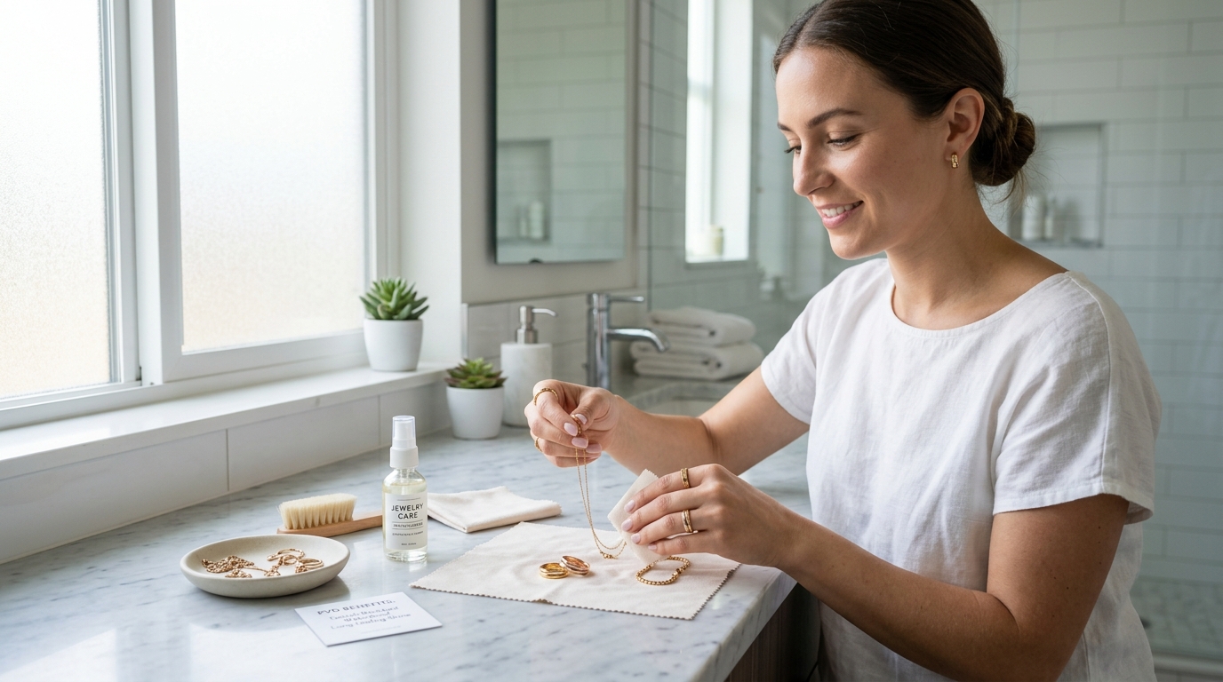 Обслуживание водонепроницаемых украшений и преимущества PVD