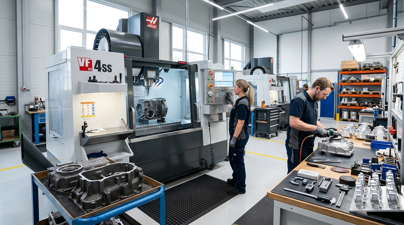 Precision CNC Machining and Surface Finishing for Sand Castings